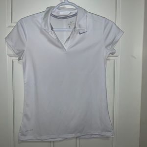 Nike dri fit kids large golf shirt